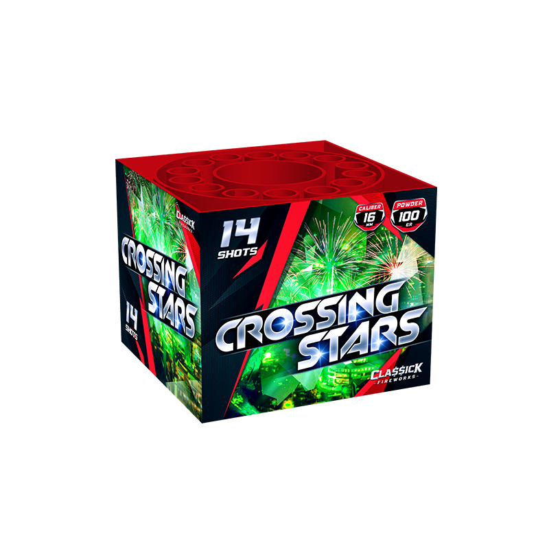 Crossing stars 14 schots| Onwijs vuurwerk het beste uit Groningen!