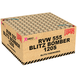 RVW555 Blitzbomber Rubro Ook in groningen bij Onwijsvuurwerk Nieuwolda